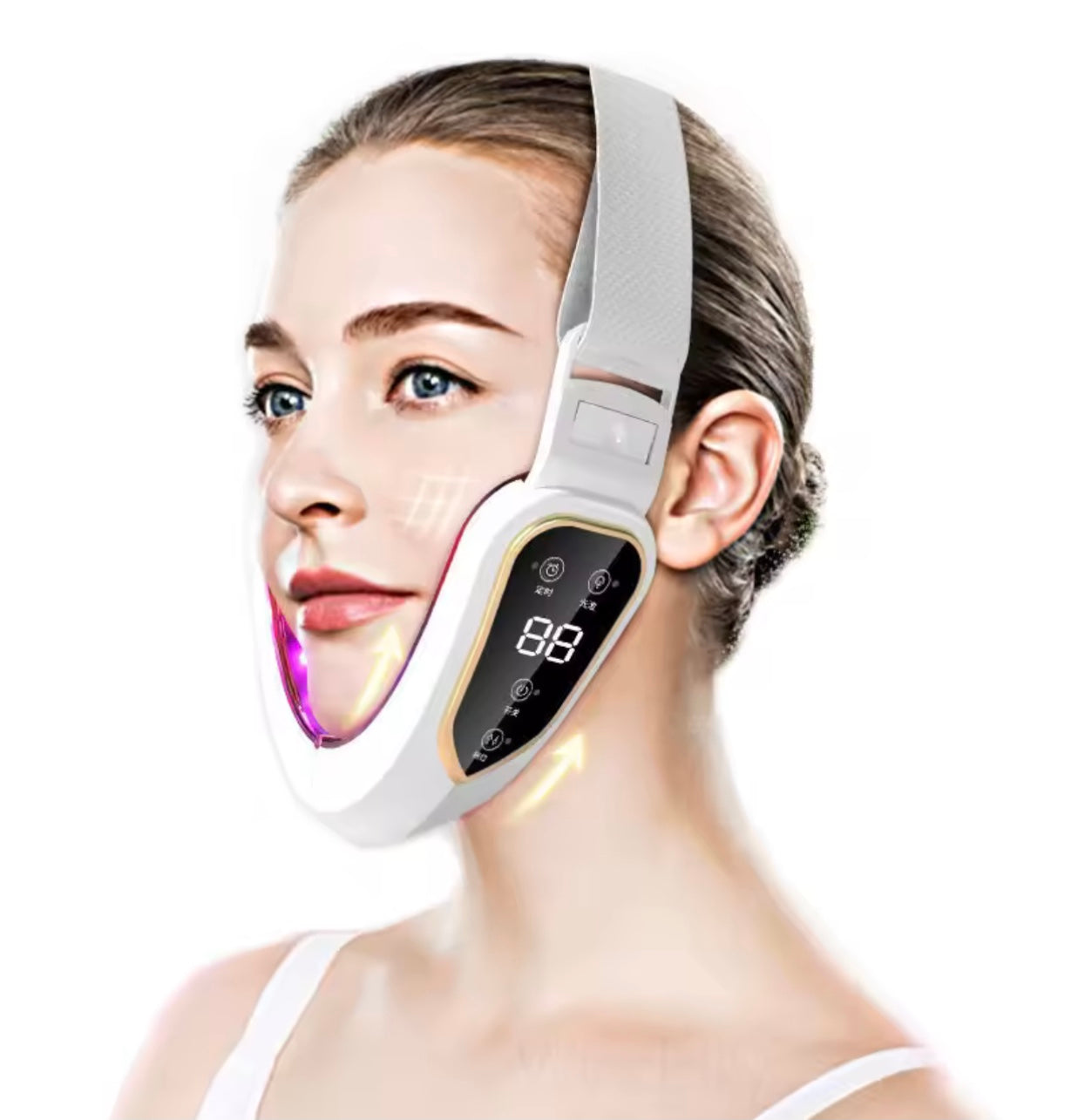 Facial Lifting Massager 12 Gears Electric Facial Massager V-line Face Lifting Slimming Vibration Device Home Use Beauty Tool
