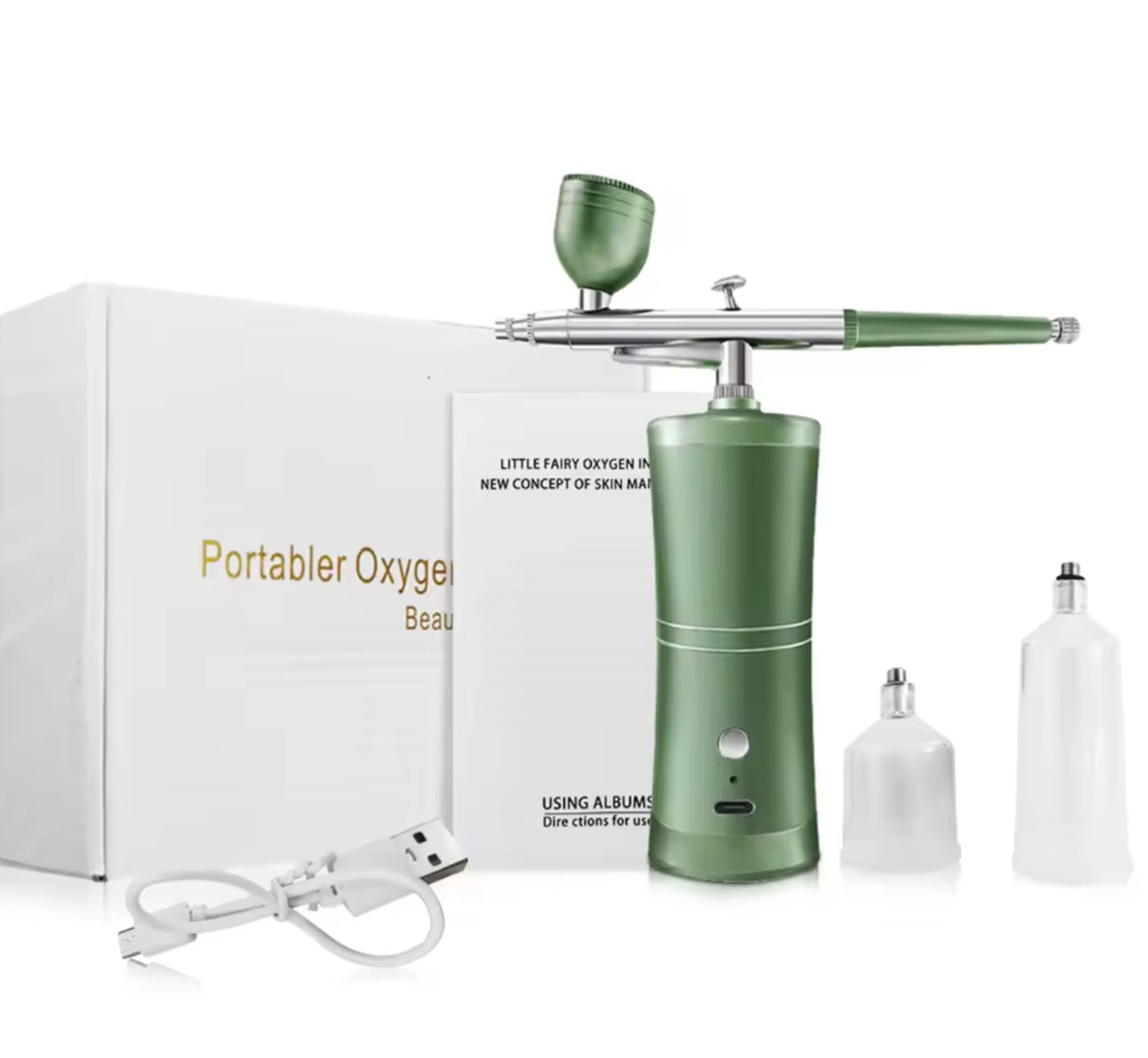 Airbrush with Compressor for Nail Painting Portable Cordless Airbrush Mini Airbrush Sprayer Gun for Nail Art Cake Painting